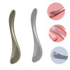 BIUDECO 3pcs Cosmetic Facial Cream Scoop Zinc Alloy Makeup Spoon