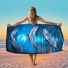 Zomer Beach Towel Large 90 x 180 cm Quick-Drying Microfibre