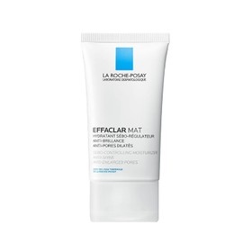 La Roche-Posay Effaclar Mat, hidratante diario para pieles grasas, reduce visiblemente el aspecto de los poros, hidratante matificante sin aceite, suaviza la textura de la piel, no comedogénico y