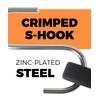 Small Bungee Cords with Hooks 10", Short Elastic EPDM Rubber