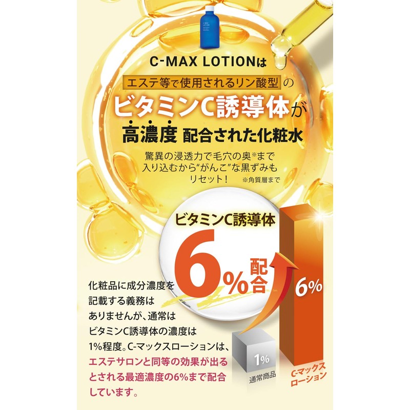C-Max Lotion Lotion, 3.4 fl oz (100 ml) + 0.5