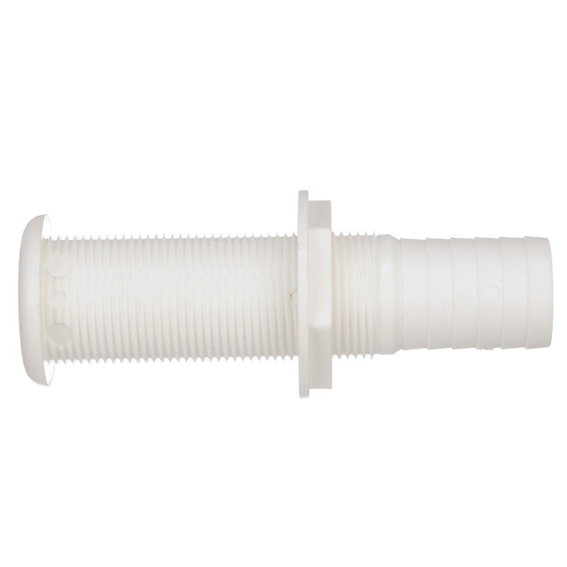 Seachoice Extra Long Thru-Hull Fitting w/Broad Flange for 1-1/8 in.