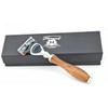 Haryali London Long & Ergonomic Design Wooden Handle Razor for