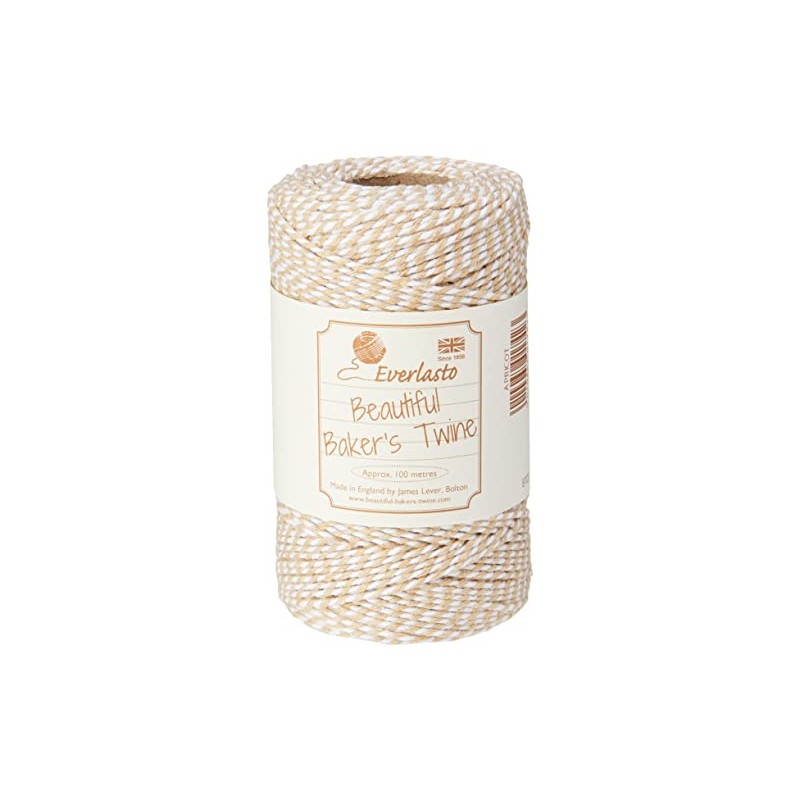 100m - Everlasto Original 'Beautiful Bakers Twine' (2mm approx) (Apricot)
