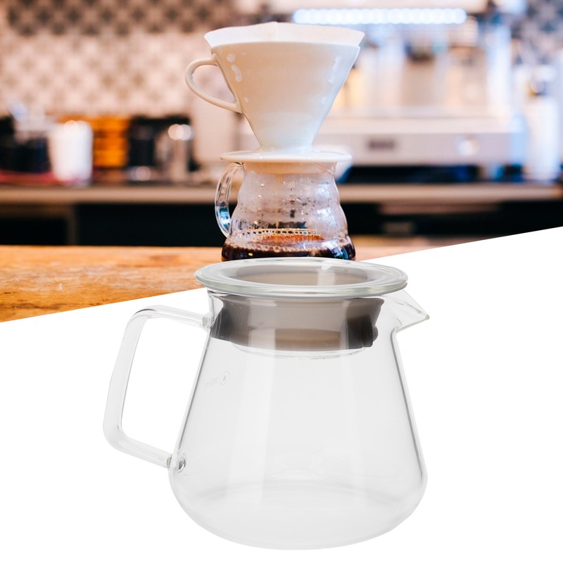 Glass Pour Over Coffee Maker Coffee Pot Kettle for Home