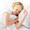 QianMu 4 Piezas Gorro de Seda para Dormir con 100