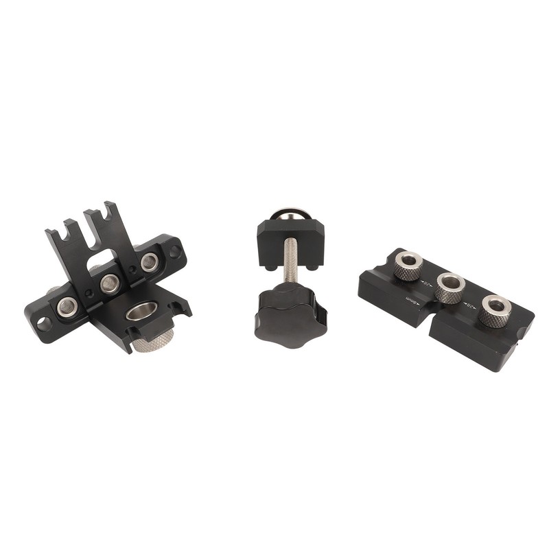 Dowel Jig Quick Precise Positioning Hole Drill Locator Aluminum Alloy