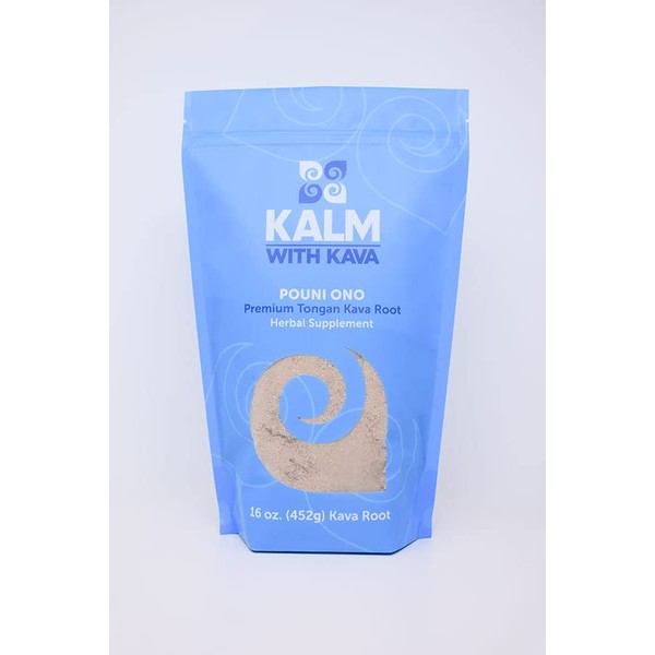 Kalm with Kava Pouni ONO Traditional Grind (16 oz.) Powder