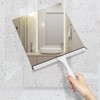 AmazerBath Squeegee for Shower Glass Doors - All-Purpose Squeegee with