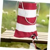 BIUDECO Beach Wine Tote Bag with Insulated Flask Compartment for