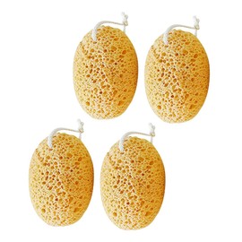 Baluue 4pcs Bath Shower Sponges Quick Drying Exfoliating Body Scrubber for Men Women Enhanced Lathering for Family Bath Gentle Cleansing Poufs
