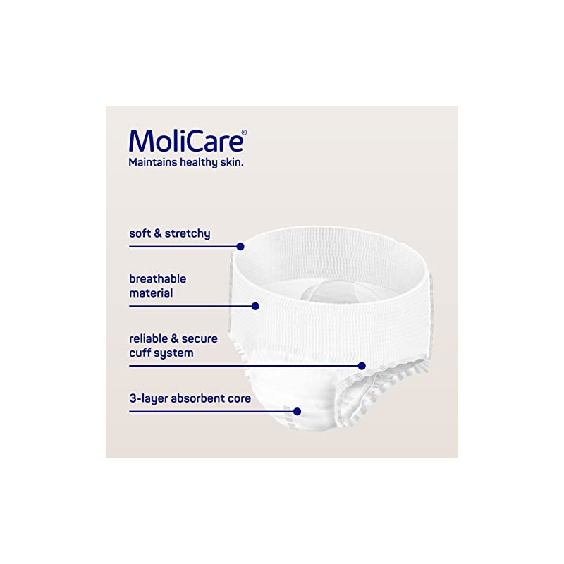 Molicare MoliCare Premium Mobile Disposable Underpants: Discreet Usage for Woman