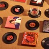 Mini Vinyl Record Coasters - Set of 2 Cool Music