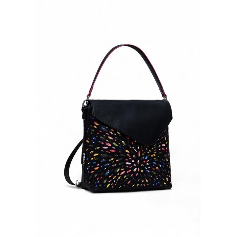 Desigual Women's Accessories PU Backpack Mini Black, black