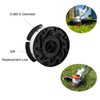 Gekufa AF-100 Strimmer Spool & Line for compatible with Black