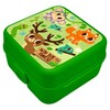 Into The Forest Lunch Box with 3 Compartments,Snack Box for