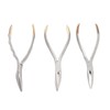 3pcs Dental Residual Teeth Fragments Extraction Pliers Stainless Steel Residual