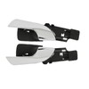 2PCS Car Interior Door Handle Silver 156092167 Replacement for Alfa