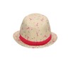 Sterntaler Girls' Children's Straw Hat Flamingo Hat, sand