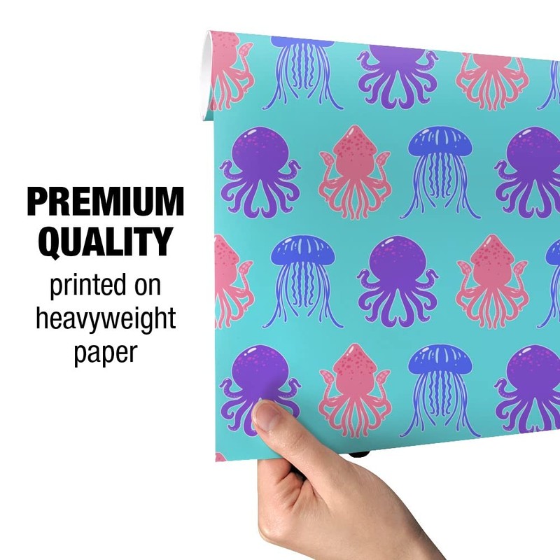 GRAPHICS & MORE Cute Jellyfish Octopus Squid Tentacles Pattern Gift
