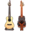 Ukulele Stand + Ukulele Strap X Shape Wooden Folding Musical