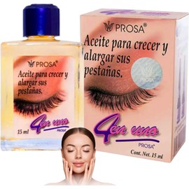 Aceite para Pestañas Crece y Alarga 4 en 1, 15 ml Prosi