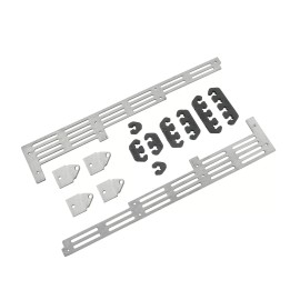 Mr. Gasket Mr Gasket 6018 Universal Spark Plug Wire Divider Bracket Set - Brushed Aluminum