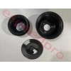 espeedpro21 Big Block Chevy Black Steel Long Water Pump Crankshaft