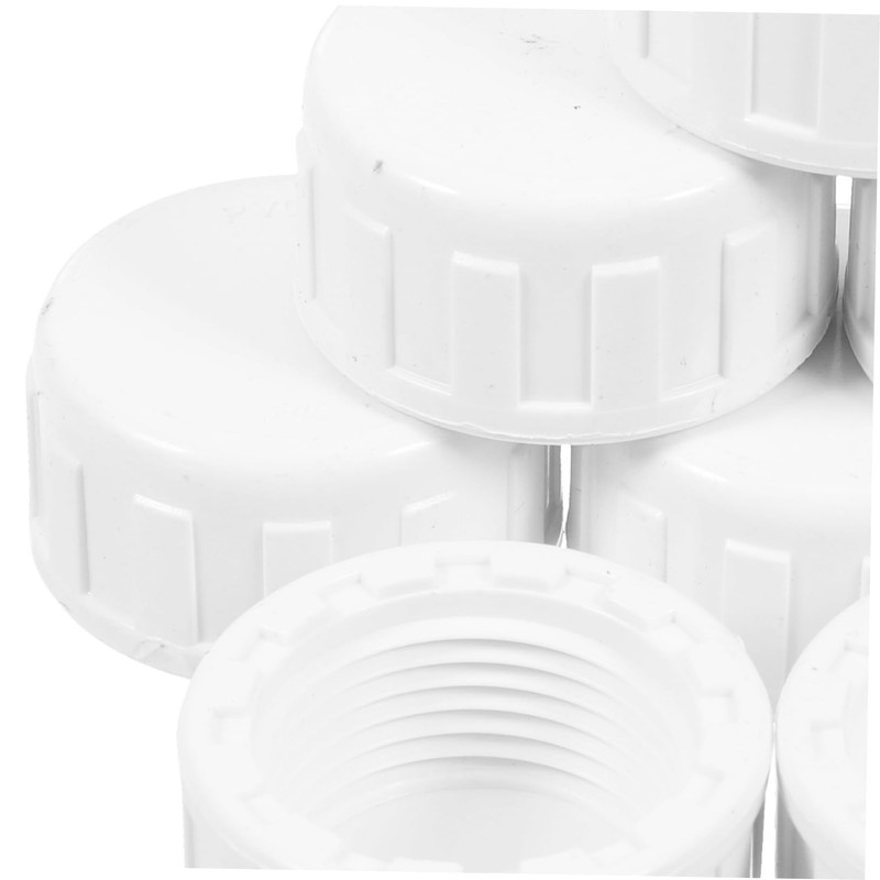BESPORTBLE 20 Pack PVC Pipe End Cap Plug Leakproof Sprinkler