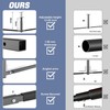 WALMANN Ceiling Kayak Storage Rack Garage, Overhead Kayak Hanger(1 Kayak)