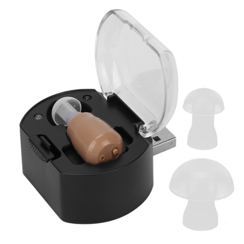 Elderly Hearing Amplifier Soft Silicone Rechargeable Ear Sound Enhancer for
