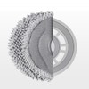 HACOBEST 10pcs Mop Pads for Roborock Qrevo Curve/Roborock Qrevo Edge