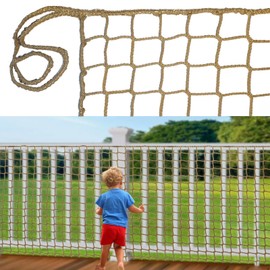 KAERYHET Safety Rope Net Kids Pet Stairs Balcony Railings Protection Rope Netting Playground Net Sports Netting Baseball Softball Backstop Nets