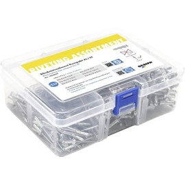 Gesipa Blind Rivet Assortment Compact AL/ST - 300 PolyGrip Multi-Range Rivets (Aluminium Rivet Body, Steel Mandrel, Weight 1.14 kg) 1854659