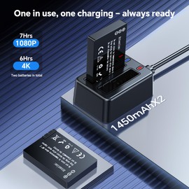 BOBLOV Body Camera with Two Batteries, A30 Min Body Cam Supports 6 Hrs Shooting, 4K Ultra HD Recording with 180° Rotatable Lens, Three Mounting Options for Delivery, Outdoor Adventures (4K 128G)