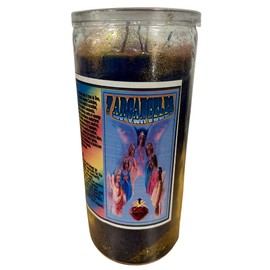 Generic 7 Archangels 14 Day Prepared Glass Candle, Blue, PC14-2016