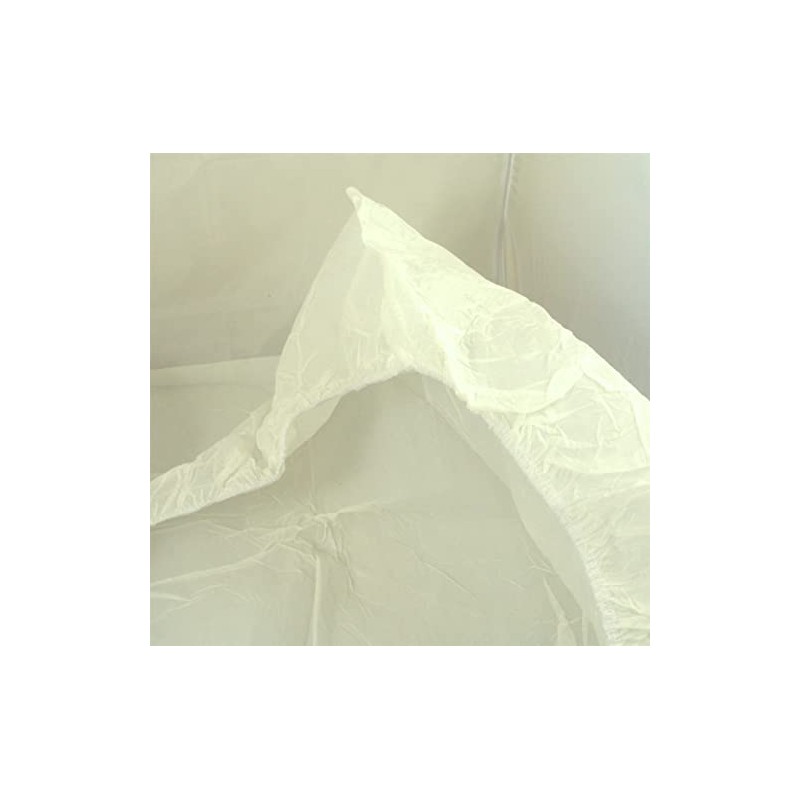 Double Heavy Duty PVC Plastic Waterproof Fitted Mattress Bed Protector