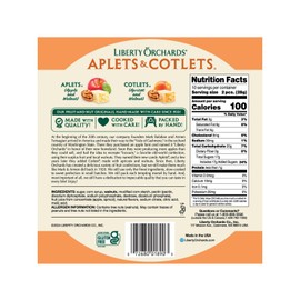 Liberty Orchards 10 Ounce Aplets Cotlets Orange Sugar Candy Vegan Nut Fruit Delight