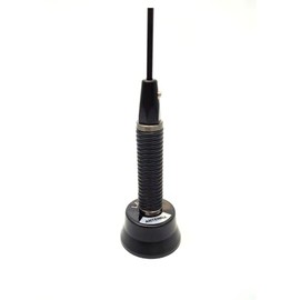 NMOWBQB - Pulse Larsen 150-170 Mhz Wide Band Quarter Wave w Spring - Black - Overall Length 20", Antenna Only. NMO Mounting Sold Separately.