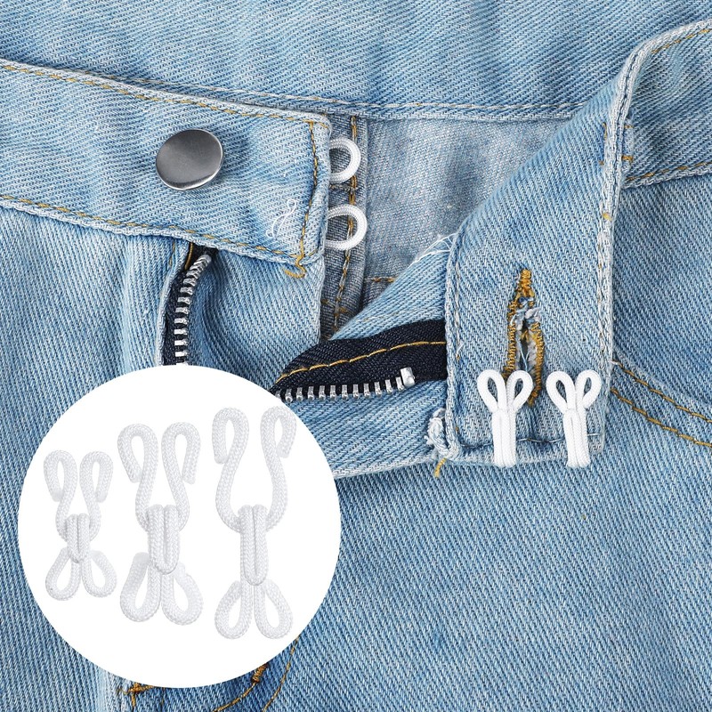 Ouligay 36 Set Large Hook and Eye Sewing Hooks and