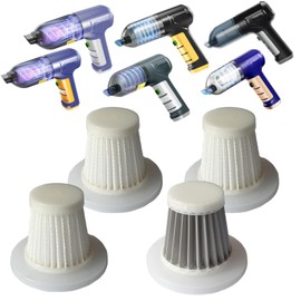 1PCS Steel Filter & 3PCS Hepa, HEPA Filters for Car Vacuum Portable Cordless Handheld 3 in 1 Vacuum, Compatible with AUXTUR(SW-101), Aucoofany, Hasfu(WS-XCQ) Related Model.