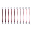 10pcs COB Strip Light Connector Professional Double Head 8mm 2