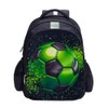 MATMO Soccer Backpack for Boys, Soccer Print Backpack Cool Football