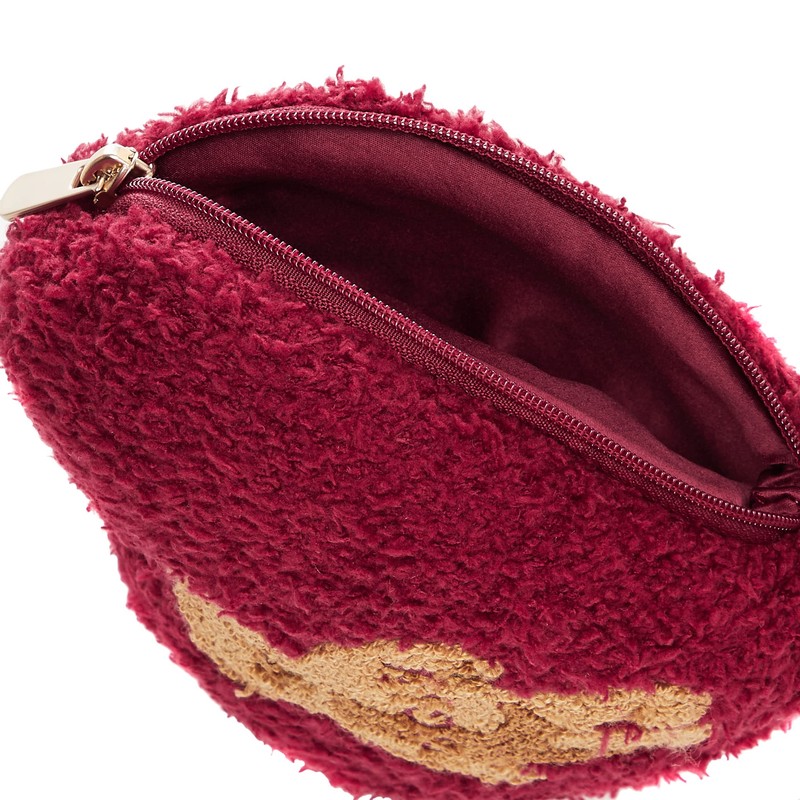 Gelato Pique Women's Heart Bear Pouch PWGB225558 BEG, beige, BEG