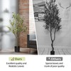 4FT Artificial Olive Tree, Indoor Faux Olive Tree Fake Potted