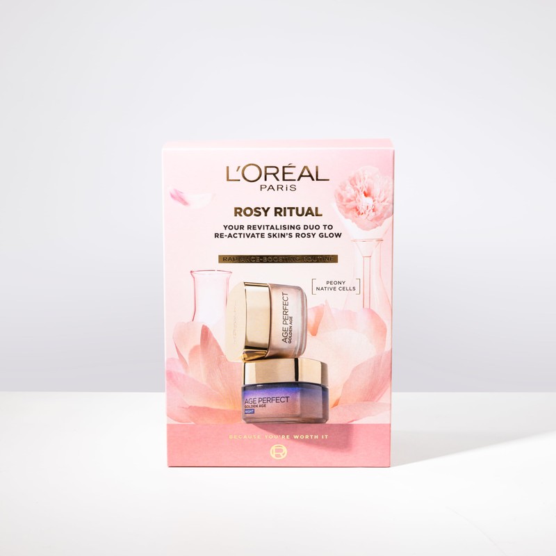 L'Oréal Paris Rosy Ritual Gift Set - Age Perfect Golden