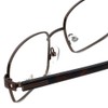 Vivid Eyewear Big and Tall 1 Designer Eyeglasses in Brown