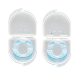 2Pcs Anti Snoring Devices, Anti-Snoring For Both Men And Women Snoring Mouthguard, Universal Size For Snoring Teeth Protection Anti Snore, Ready-To-Use Anti-Snoring Blue, For Teeth Grinding