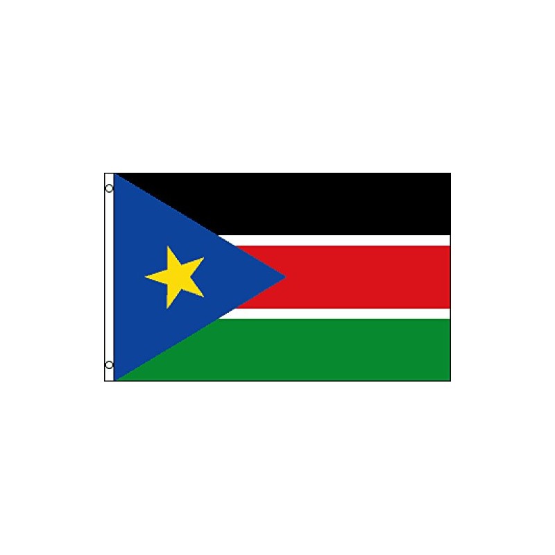 FlagsImp South Sudan Poly 2x3ft Flag, Multi