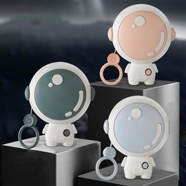 Astronaut Charging Hand Warmer Hot Pack Portable Mountaineering Fishing Camping Gift Astronaut Hand Warmer-Green 2ea